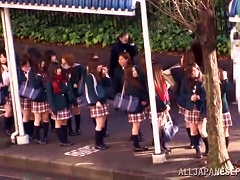 Japanese Teen In Uniform Gets Fucked In A School Porn Videos