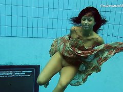 Russian Teen Diving While Showing Off Her Natural Tits Porn Videos