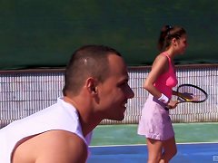 It's A Foursome On The Tennis Court That None Of Them Will Ever Forget Porn Videos