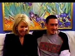 Blonde Milf In 1st Time  Film Does A Younger Guy! Porn Videos